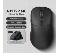 AJ179 PRO Lightweight Wired/Wireless Ergonomic Gaming Mouse with Magnetic Base