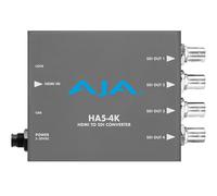 AJA HA5-4K-R0 SDI Converter 4K60 / Quad 3G-SDI / HDR / AC-3 Pass-Through