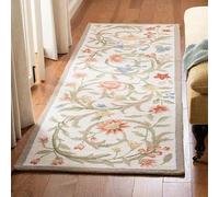 AJALGZ European Rectangle Rug Imitation Cashmere Bedroom Bedside Blanket Living Room Sofa Full Non-slip Large Carpet(150x180cm/Washable)