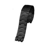 AJASMKLX Metal Stainless Steel Watchband Bracelet Fit For Swatch YGS749G YCS Yas YGS IRONY Ceramic Men Women Watch Chain Strap 17mm 19mm 21mm(SWQ-G21black,19mm)