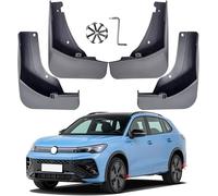 AjaxCat Car Mud Flaps Mudguard Fender for VW Tiguan R-line 2016-2025,Front and Rear Mudflaps Splash Guards Fender Flares Auto Accessories 4pcs