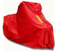 AjaxCat Motorbike Cover Waterproof Motorcycle Cover for Yamaha XTZ750 XTZ 750 Super TENERE 1989-1996 Outdoor Indoor UV Protection Dustproof Windproof for Outside,Red