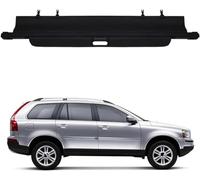 AjaxCat Trunk Cargo Cover for Volvo XC90 MK1 2002-2014 Trunk Cargo Cover Curtain Rear Luggage Carrier Retractable Partition Baffle Plate Storage