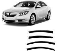 AjaxCat Wind Deflectors For Opel Vauxhall Insignia A MK1-G09 2008-2016 - Keep Your Car Ventilated in Rain - Reduce Wind Turbulence