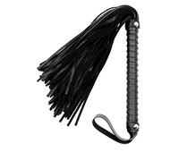 AJAXO Riding Whip Equestrian Faux Leather Equipment Training 23 inch