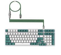 AJAZZ Wired Gaming Keyboard RGB Chroma Backlit Portable 60% Tenkeyless 19Keys Mechanical Keyboard Multiple 7 Lighting Modes for Windows PC