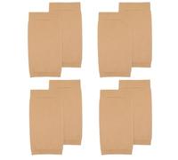 Ajcotahm 4 Pairs Tattoo Cover up Sleeve, 7.1 X 3.5 Inch Forearm Concealer Support, Tattoo Aftercare UV Protection over Sleeve Elbow Sleeves for Women for Women Men (Skin Color)
