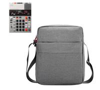 AJFHKJ Bag for Teenage Engineering K.O.II, Protective Pouch, Splashproof, EP-133 Sampler, Synthesizer, Drum Machine (Grey)