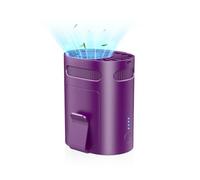 AJGJF Portable Waist Fan Clip on Belt Fan Purple