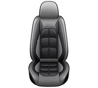AJHJET Carseatcover 3D Full Coverage Car Seat Cover For TOYOTA For Auris For Avensis For Crown For 4Runner For Harrier FJ For Cruiser For Mark X(Black Gray 1 Seat)