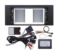 AJHJET Fascia Radio Frame 12.3 Inch For Land For Rover For Range For Vogue 2003-2011 2012 Car Frame Fascia Adapter Android Radio Dash Fitting Panel Kit(Full Set 05-09)