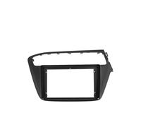AJHJET Fascia Radio Frame 9'' Car Radio Fascia Android MP5 Player Panel Casing Frame 2 Din Stereo Dash Cover Trim For HYUNDAI For I20 2014 2015 2016 2017 2018 2019(2017 2019 RHD FrameD)