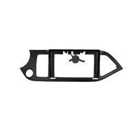 AJHJET Fascia Radio Frame 9 Inch Fascia Car Radio Stereo GPS MP5 Android Player 2 Din Head Unit Panel Naviagtion Frame For Kia For Picanto For Morning 2011(Only LHD Frame)