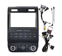 AJHJET Fascia Radio Frame Car Frame Fascia Adapter Canbus Box Decoder Android Radio Dash Fitting Panel Kit For F150 For F250 For Raptor 2015-2021(Full Set ABC XP 2)