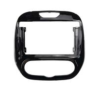 AJHJET Fascia Radio Frame For Captur For Clio 2014-2016 2017 2018 2019 Car Frame Fascia Adapter Canbus Box Decoder Android Radio Dash Fitting Panel Kit(Frame South America)