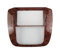 AJHJET Fascia Radio Frame For GMC For Yukon For Acadia 2007 2008 2009 2010 2011 2012 9 Inch Car Frame Fascia Adapter Android Radio Dash Fitting Panel Kit(WOODEN)