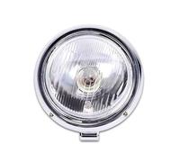 AJHJET Motorbike Headlights Chrome Motorcycle Headlight Head Light Headlamp Lamp Assembly For Steed For VLX 400 600 For Magna 250 750