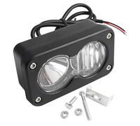 AJHJET Motorbike Headlights For Sur-Ron For Segway X260 20W LED Headlight Switch White Spot Flood Pod Kit Waterproof(2-White Light)