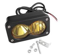 AJHJET Motorbike Headlights For Sur-Ron For Segway X260 20W LED Headlight Switch White Spot Flood Pod Kit Waterproof(2-Yellow Light)