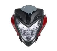 AJHJET Motorbike Headlights Motorcycle Accessories Head Lamp Light Front Headlight For BAJAJ For Pulsar 150 NS200(Red Halogen)