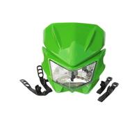 AJHJET Motorbike Headlights Motorcycle H4 Headlight Headlamp Head Light Fairing For KLX 110 150 250 For Off Road Dirt Pit Bike(Green)
