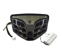 AJHJET Motorbike Headlights Motorcycle Lens LED Rear Combination Lamp W/Turn Signal For Suzuki For GSXR 600 750 1000 2008 2009 2010 2011 2012 2013(Smoke)