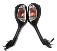 AJHJET Motorbike Headlights Motorcycle Rearview Mirror Moto Turn Signal Mirrors For Suzuki 2006-2012 For GSXR 600 750 2005-2010 For GSXR1000