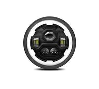 AJHJET Motorcycle Headlamp 7 Inch LED Headlight Round Headlight With Hi/Lo Beam DRL Amber Turn Signal For Cars Motorcycles LED Headlights Waterproof IP67 Spotlights(1pieces)