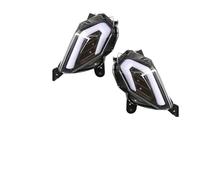 AJHJET Motorcycle Headlamp For TMAX 530 For TMAX530 For T-MAX530 2012 2013 2014 2015 2016 Front Rear Tail Brake Lamp Taillight LED Turn Signal Light Waterproof Spotlights(2pcs)