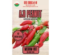 Aji Peanut Chilli Seeds - 10 Fresh Seeds