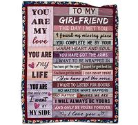 AJIIUSV Girlfriend Gifts for Her - Throw Blankets for Valentine's Day, Anniversary, or Birthday - I Love You Gifts - 50"x60"
