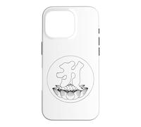 Ajikan Hakubyou (Sanskrit Character) Case for iPhone 16 Pro