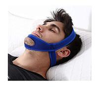 AJINGE Health Adjustable Anti-Snore Chin Strap Natural and Instant Snore Relief Simple and Effective Snore Remedy Jaw Belt Stop Snoring Solution(Blue)