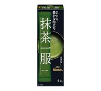 Ajinomoto AGF Blendy Instant Matcha Powder - Authentic Japanese Green Tea (4 Sachets) 30g | Smooth & Creamy Matcha Latte