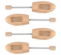 AJJHUUKI Household Supplies-Shoe Care & Tools-Shoe Trees & Shapers-Shoe Trees 2 Pairs EU 43-46 Solid Wood Lotus