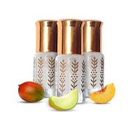 Ajmal As Safar® Pack of 3 Flavoured Tahara Musk Mango Melon Peach Pack of 3 Intimate White Musk 3 ml