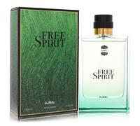 Ajmal Free Spirit Eau De Parfum Spray 3.4 oz (100 ml) for Men