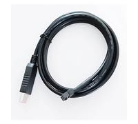 AJOHBM CABLE LINK FOR BROTHER MACHINES KH930 KH940 KH950I KH965I KH970 WITH ORIGIN FTDI CHIP TTL-232R-5V USB-TO-SERIAL CONVERTER KABLE (Size : 1.8m, Color : Svart)