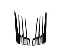 AJOHBM Car Front Bumper Grille For VW For Golf MK7 GTI 2014 2015-2017 Car Bumper Black Front Fog Light Grille Cover Trim Accessories Car Front Grille