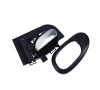 AJOHBM Chrome Interior Car Door Handle Or Frame Bezel Front Rear Left Driver Or Right Passenger for Peugeot 206 CC SD SW 207 1.4L 1.6L(2 Pcs Right Kit)