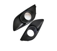 AJOHBM For Suzuki For Swift 2011 2012 2013 2014 2015 2016 2017 Black Plastic Front Left Right Side Fog Light Bezel Frame Cover(Pair left right)