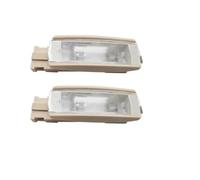 AJOHBM For VW For Golf 5 6 7 GTI For Jetta A5 For Passat B6 B7 CC For Polo For Tiguan For EOS For Sharan Front Sun Visor Interior Roof Reading Lighting Lamp(Beige-2PCS)