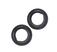 AJOHBM For X3 E83 2004 2005 2006 Car Front Bumper Fog Light Cover Front Fog Light Trim Bezel 51113400911 51113400912(Left and Right)