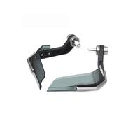 AJOHBM Handlebar Handguard Shield For P&IAGGIO MP3 300 MP3 400 MP3 500 Motorcycle Accessories Handguard Windshield Hand Guards Handle Wind Shield Hand Protector(Silver)