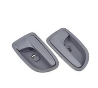 AJOHBM Interior Handle 2 PCS for Kia for Rio 1.6L 2003 2004 2005 Grey Front Rear Left Right Interior Car Door Handle Driver Passenger 82610FD000,82620FD000