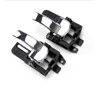 AJOHBM Interior Handle 2Pcs/Pair Interior Door Handle for Nissan for Hacker 2007-2013 for Qashqai J10 Inside Knob Left Right Front Rear 80670JD00E 80671JD00E