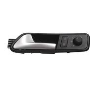 AJOHBM Interior Handle Car Inside Door Handle with Safety Door Lock Switch and Rearview Mirror Control Knob Switch for Touran 2005-2012