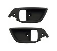 AJOHBM Interior Handle Front Door Inside Handle Catch Cover LH+RH Set for Hyundai for Tiburon Coupe 2003-2008 826112C000 826212C000,Black