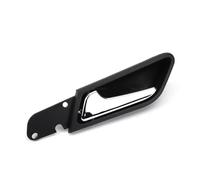 AJOHBM Interior Handle Rear Front Left Or Right Interior Door Handle Assembly Black Chrome 1697600961 1697601061 for Mercedes W169 A-Class W245 B-Class for 2008-2012(Left Side)