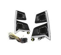 AJOHBM LED Daytime Running Light DRL For ISUZU For D-max For DMAX Pickup 2020 2021 2022 Daylights Yellow Turn Signal Headlight Fog Lamp(White)